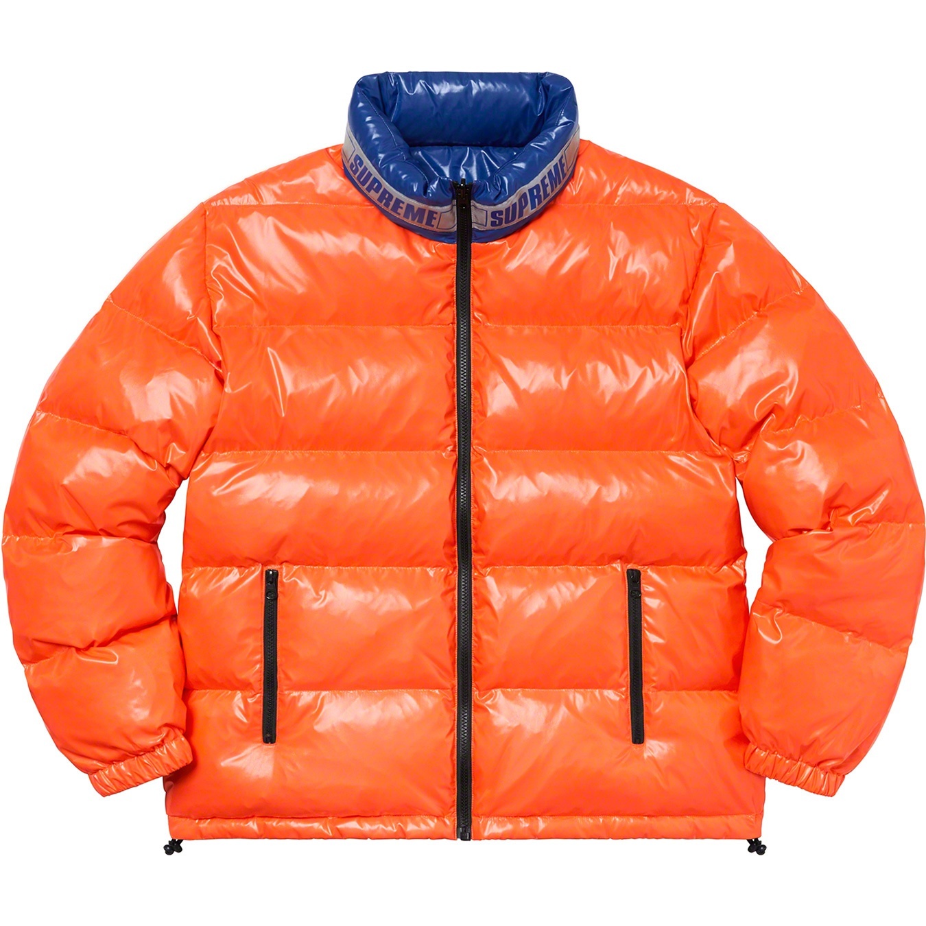 Shiny Reversible Puffy Jacket view 7